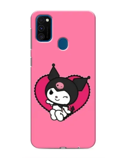 Чехол для Samsung Galaxy M31 с картинкой «Kuromi — любовь в сердце»