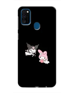 Чехол для Samsung Galaxy M31 с картинкой «My Melody и Kuromi» Чехол для Samsung Galaxy M31 с картинкой «My Melody и Kuromi»