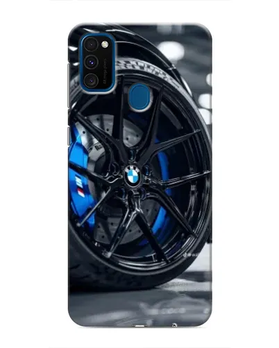 Чехол для Samsung Galaxy M31 с картинкой «Колесо BMW вблизи» Чехол для Samsung Galaxy M31 с картинкой «Колесо BMW вблизи»