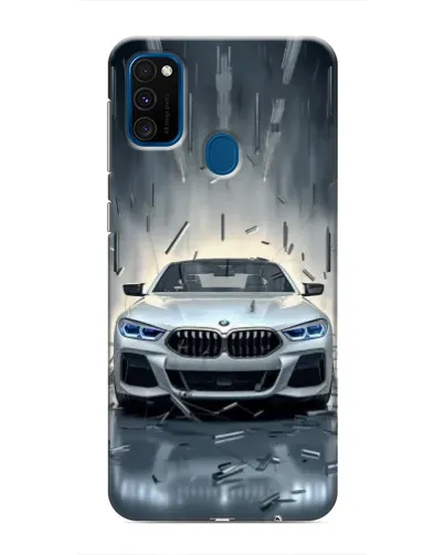 Чехол для Samsung Galaxy M31 с картинкой «BMW в свете фар» Чехол для Samsung Galaxy M31 с картинкой «BMW в свете фар»