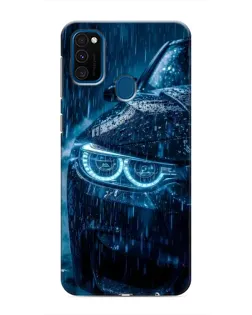 Чехол для Samsung Galaxy M31 с картинкой «BMW под дождем»