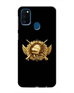 Чохол для Samsung Galaxy M31 з картинкою «PUBG — помаранчевий градієнт»