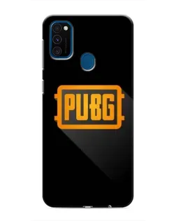 Чохол для Samsung Galaxy M31 з картинкою «PUBG — рамка лого»