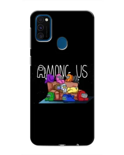 Чохол для Samsung Galaxy M31 з картинкою «Логотип Among Us»