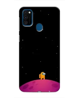 Чохол для Samsung Galaxy M31 з картинкою «Самотній герой на планеті» Чохол для Samsung Galaxy M31 з картинкою «Самотній герой на планеті»