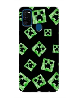 Чохол для Samsung Galaxy M31 з картинкою «Паттерн з кріперами»