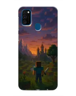 Чохол для Samsung Galaxy M31 з картинкою «Стів біля вежі»