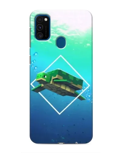 Чехол для Samsung Galaxy M31 с картинкой «Черепаха Minecraft» Чехол для Samsung Galaxy M31 с картинкой «Черепаха Minecraft»