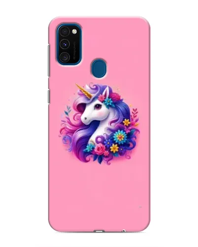 Чехол для Samsung Galaxy M31 с картинкой «Сказочный единорог»