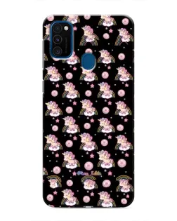 Чехол для Samsung Galaxy M31 с картинкой «Magic Unicorn паттерн»