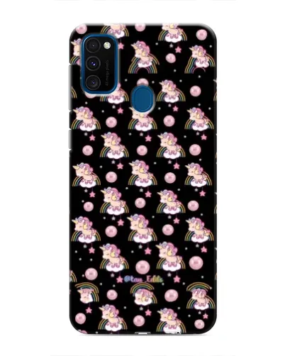 Чехол для Samsung Galaxy M31 с картинкой «Magic Unicorn паттерн»