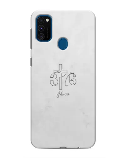 Чехол для Samsung Galaxy M31 с картинкой «Иоанна 3:16 Крест» Чехол для Samsung Galaxy M31 с картинкой «Иоанна 3:16 Крест»