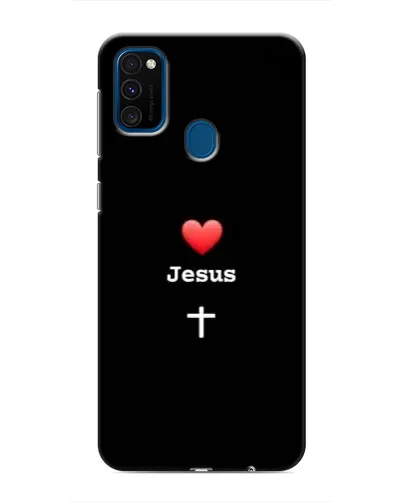 Чехол для Samsung Galaxy M31 с картинкой «Сердце - Jesus» Чехол для Samsung Galaxy M31 с картинкой «Сердце - Jesus»