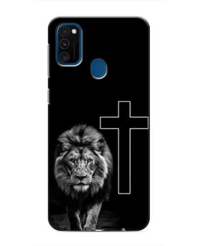 Чехол для Samsung Galaxy M31 с картинкой «Лев и Крест» Чехол для Samsung Galaxy M31 с картинкой «Лев и Крест»