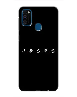 Чехол для Samsung Galaxy M31 с картинкой «Точки веры J.E.S.U.S.»