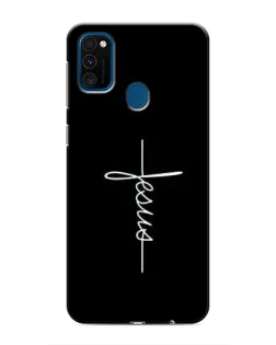 Чехол для Samsung Galaxy M31 с картинкой «Тонкая линия веры»