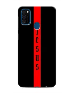 Чехол для Samsung Galaxy M31 с картинкой «Красная линия веры»