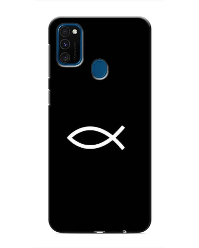 Чехол для Samsung Galaxy M31 с картинкой «Символ рыбы Jesus» Чехол для Samsung Galaxy M31 с картинкой «Символ рыбы Jesus»