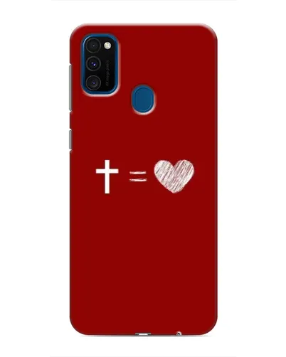 Чехол для Samsung Galaxy M31 с картинкой «Уравнение любви» Чехол для Samsung Galaxy M31 с картинкой «Уравнение любви»