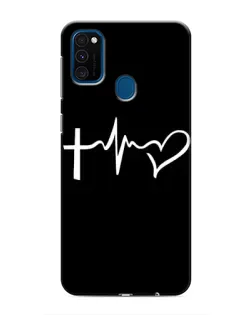 Чехол для Samsung Galaxy M31 с картинкой «Пульс веры»