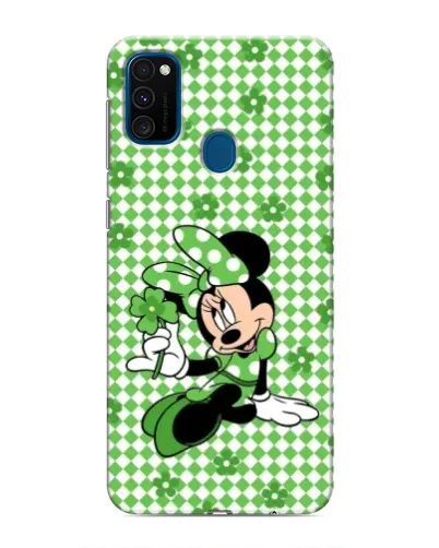 Чехол для Samsung Galaxy M31 с картинкой «Mickey в клетку»