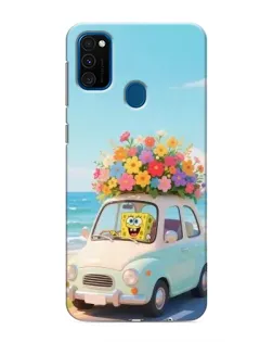 Чехол для Samsung Galaxy M31 с картинкой «Автомобильное путешествие»