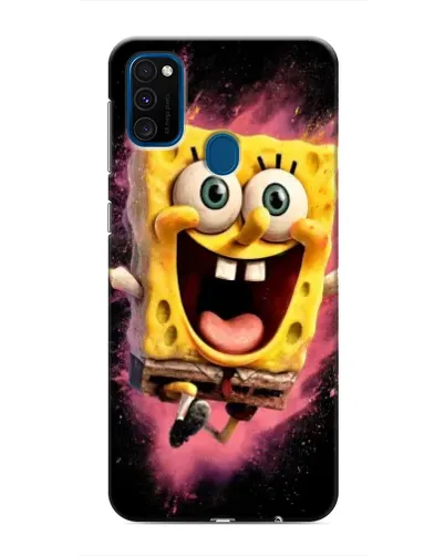 Чехол для Samsung Galaxy M31 с картинкой «Взрывной Спанч Боб»