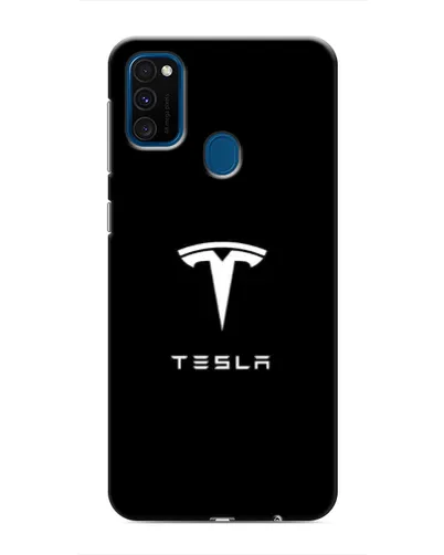 Чехол для Samsung Galaxy M31 с картинкой «Tesla White Logo» Чехол для Samsung Galaxy M31 с картинкой «Tesla White Logo»