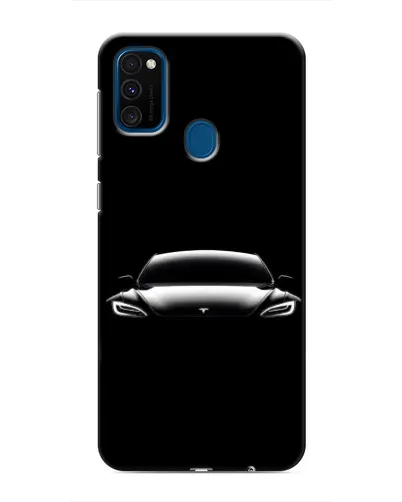 Чехол для Samsung Galaxy M31 с картинкой «Фары Tesla Night» Чехол для Samsung Galaxy M31 с картинкой «Фары Tesla Night»