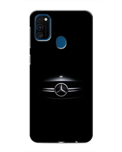 Чехол для Samsung Galaxy M31 с картинкой «Mercedes — абстрактные линии»