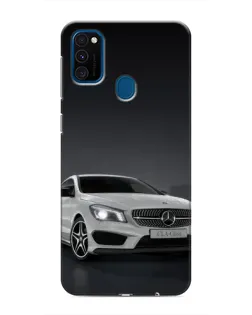 Чехол для Samsung Galaxy M31 с картинкой «Mercedes AMG GT Silver»