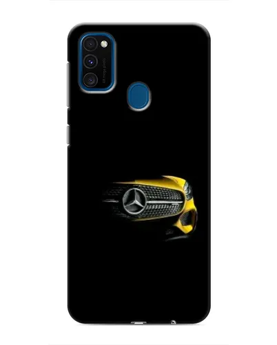 Чехол для Samsung Galaxy M31 с картинкой «Mercedes — ретро стиль»