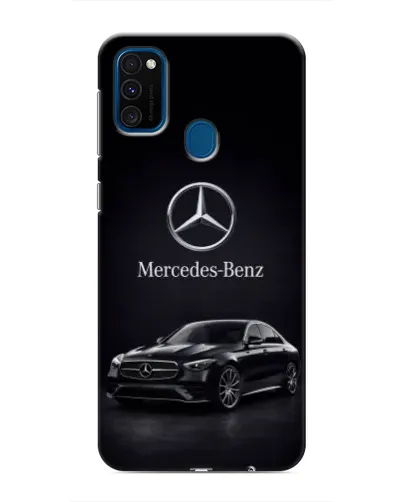 Чехол для Samsung Galaxy M31 с картинкой «Mercedes — решетка радиатора»