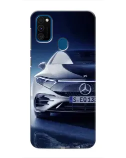 Чехол для Samsung Galaxy M31 с картинкой «Mercedes EQ — будущее»