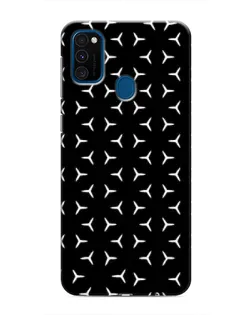 Чехол для Samsung Galaxy M31 с картинкой «Mercedes паттерн звезд»
