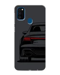 Чохол для Samsung Galaxy M31 з картинкою «Задня частина Audi — арт»