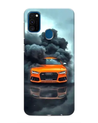 Чохол для Samsung Galaxy M31 з картинкою «Audi у хмарах диму» Чохол для Samsung Galaxy M31 з картинкою «Audi у хмарах диму»