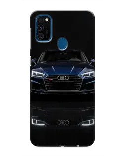 Чохол для Samsung Galaxy M31 з картинкою «Audi — нічне відображення»