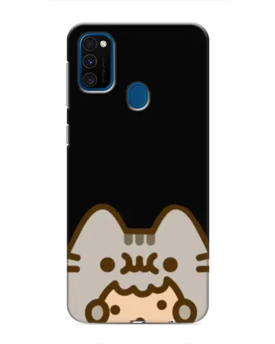 Чехол для Samsung Galaxy M31 с картинкой «Пушин на черном» Чехол для Samsung Galaxy M31 с картинкой «Пушин на черном»