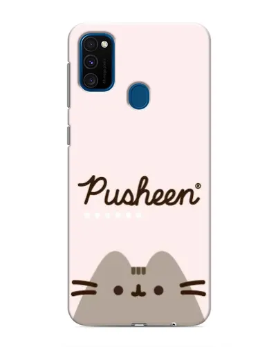 Чехол для Samsung Galaxy M31 с картинкой «Pusheen логотип» Чехол для Samsung Galaxy M31 с картинкой «Pusheen логотип»