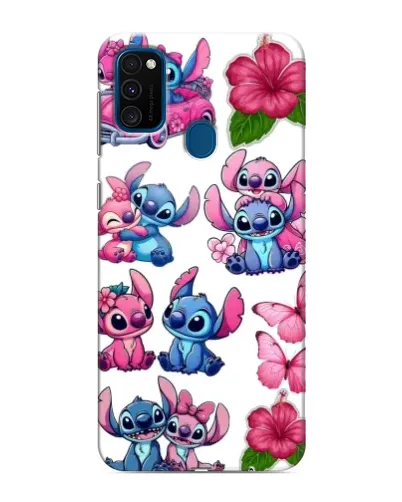 Чохол для Samsung Galaxy M31 з картинкою «Стікери Stitch та Angel» Чохол для Samsung Galaxy M31 з картинкою «Стікери Stitch та Angel»