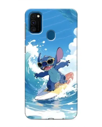Чохол для Samsung Galaxy M31 з картинкою «Стіч на хвилі» Чохол для Samsung Galaxy M31 з картинкою «Стіч на хвилі»