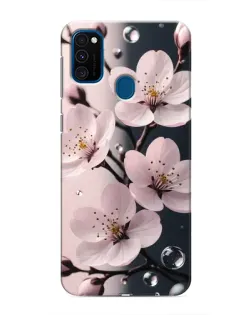 Чехол для Samsung Galaxy M31 с картинкой «Нежная сакура и капли» Чехол для Samsung Galaxy M31 с картинкой «Нежная сакура и капли»