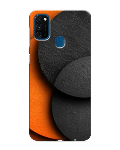 Чохол для Samsung Galaxy M31 з картинкою «Геометрія помаранчевих кіл» Чохол для Samsung Galaxy M31 з картинкою «Геометрія помаранчевих кіл»