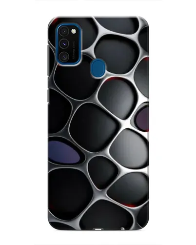 Чохол для Samsung Galaxy M31 з картинкою «Об'ємна темна решітка» Чохол для Samsung Galaxy M31 з картинкою «Об'ємна темна решітка»