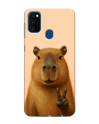 Чехол для Samsung Galaxy M31 с картинкой «Капибара виктория» Чехол для Samsung Galaxy M31 с картинкой «Капибара виктория»