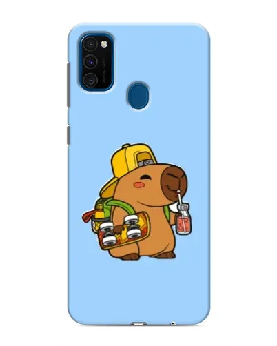 Чехол для Samsung Galaxy M31 с картинкой «Капибара на скейте» Чехол для Samsung Galaxy M31 с картинкой «Капибара на скейте»