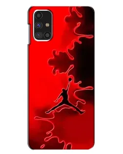 Чехол для Samsung Galaxy M31s с картинкой «Jordan Red Smoke» Чехол для Samsung Galaxy M31s с картинкой «Jordan Red Smoke»