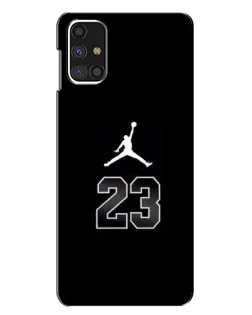 Чехол для Samsung Galaxy M31s с картинкой «Jordan Flight 23» Чехол для Samsung Galaxy M31s с картинкой «Jordan Flight 23»