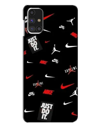 Чехол для Samsung Galaxy M31s с картинкой «Nike Mix Pattern»